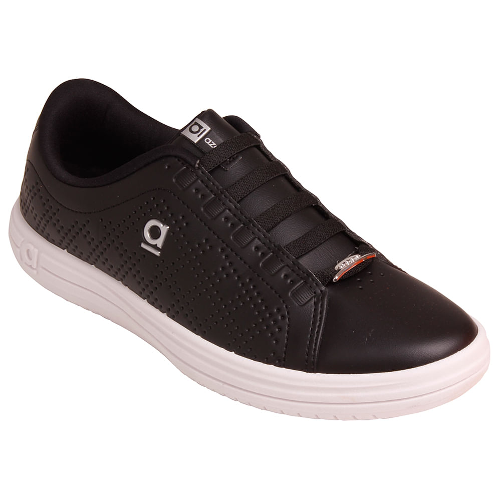 tenis preto feminino azaleia